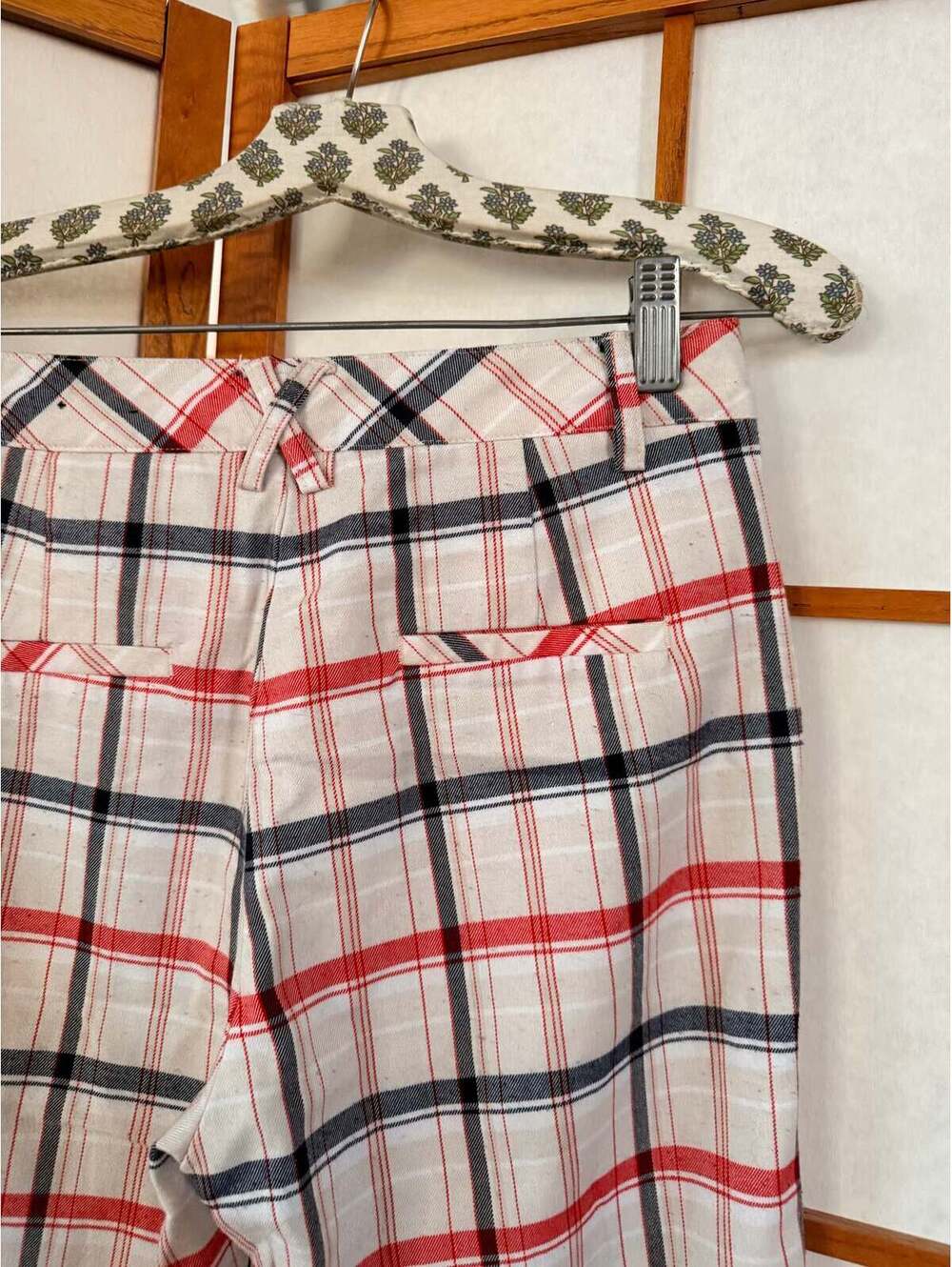 Plaid Tight Pants - Picture 5 of 5